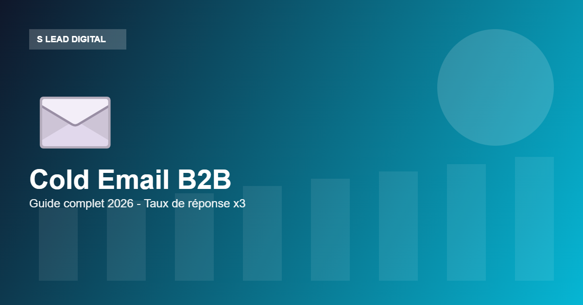 Cold email B2B guide 2026 — S Lead Digital
