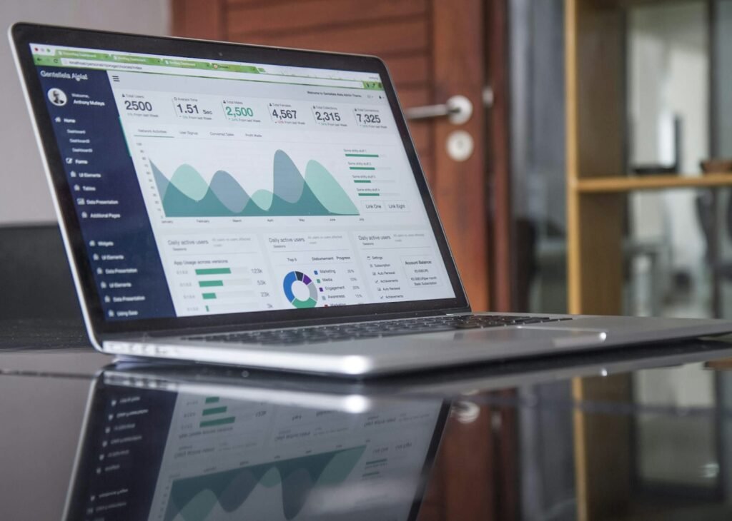 Dashboard analytics business - S Lead Digital