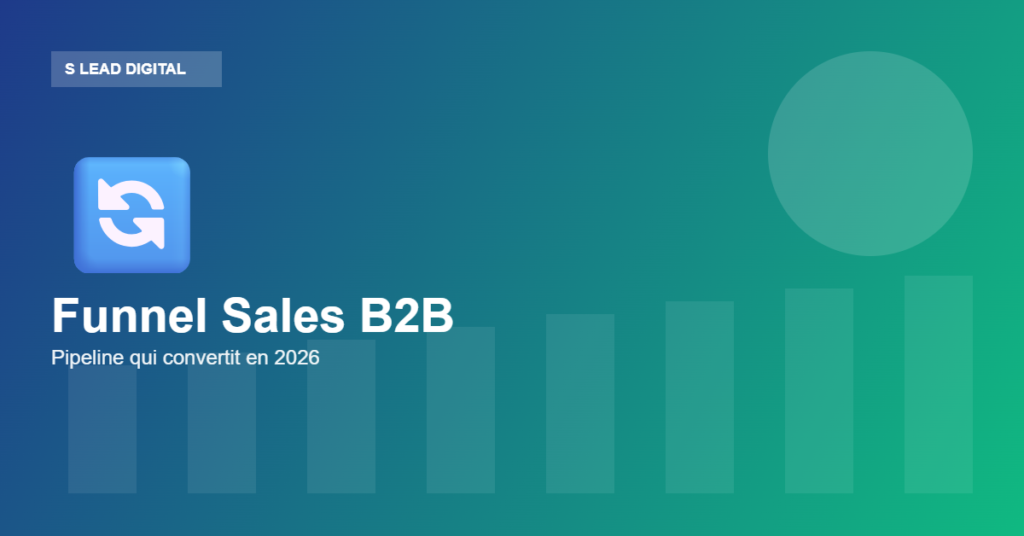 Funnel sales B2B pipeline 2026 - S Lead Digital