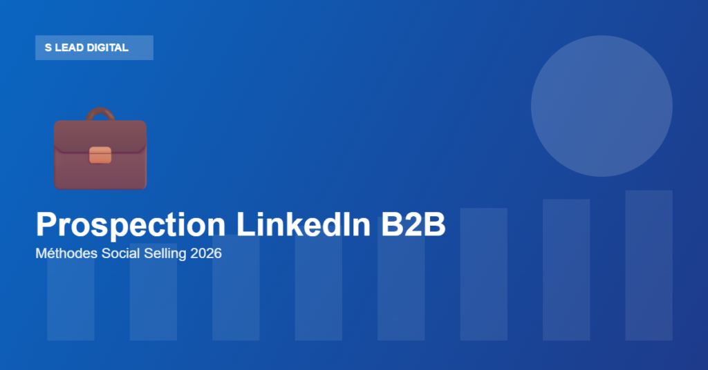 Prospection LinkedIn B2B 2026 S Lead Digital