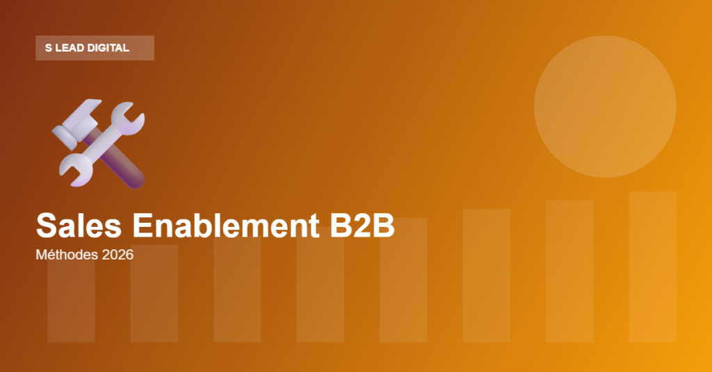 Sales enablement B2B 2026 S Lead Digital